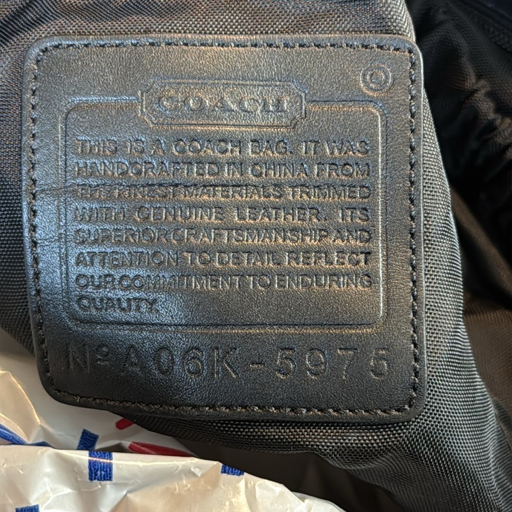 Coach Black Tote Bag - Picture 9 of 9